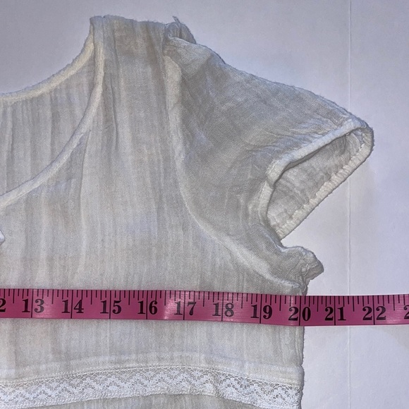 Denim & Supply Ralph Lauren L Peasant Bohemian Southwest Cap Sleeve Pullover Top - Picture 7 of 16